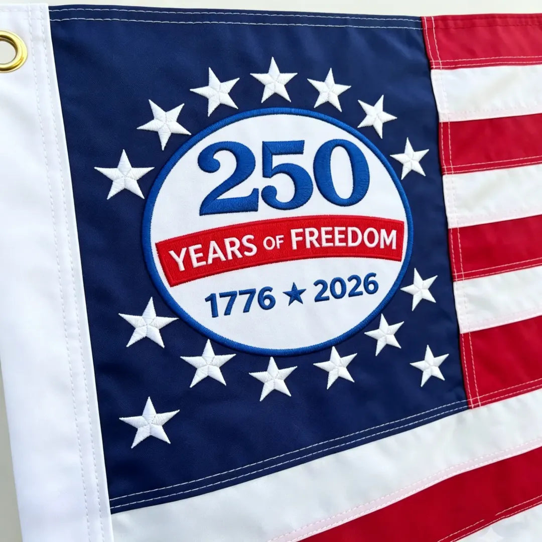 🔥🔥250th Anniversary USA Commemorative Flag (3x5 Ft),Double-Sided Embroidered（V2.0）