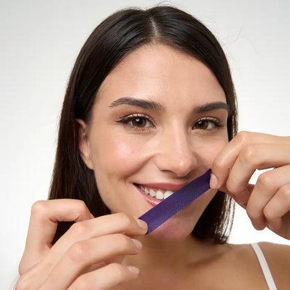 Glowfiltr V34 Whitening Strips, Teeth Whitening Strips, Tooth Stain Treatment, Combining Whitening and Colour Correction