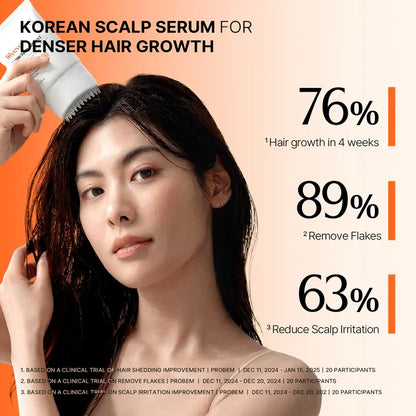 Vibescalp Growturn Hair Growth Serum with Built in Brush for Hair Growth & Thickening