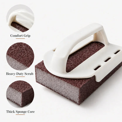 Nano Heavy-Duty Rust & Stain Removal Sponge-Built to cut through rust, grease, grime, and stubborn stains with less effort.