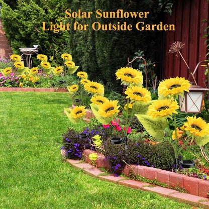 🌻Mother's Day Sale 50% OFF- 🌞Solar LED Sunflower Garden Lights-29.6inch/74cm
