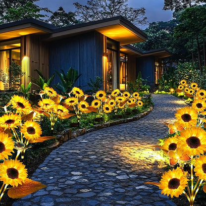 🌻Mother's Day Sale 50% OFF- 🌞Solar LED Sunflower Garden Lights-29.6inch/74cm